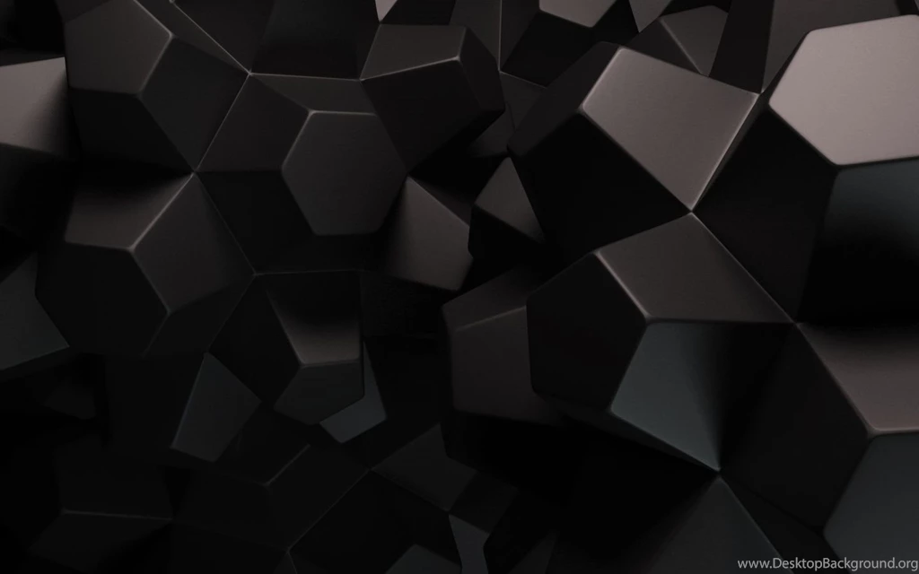 1440x900 Abstract Black Shapes Desktop PC And Mac Wallpapers