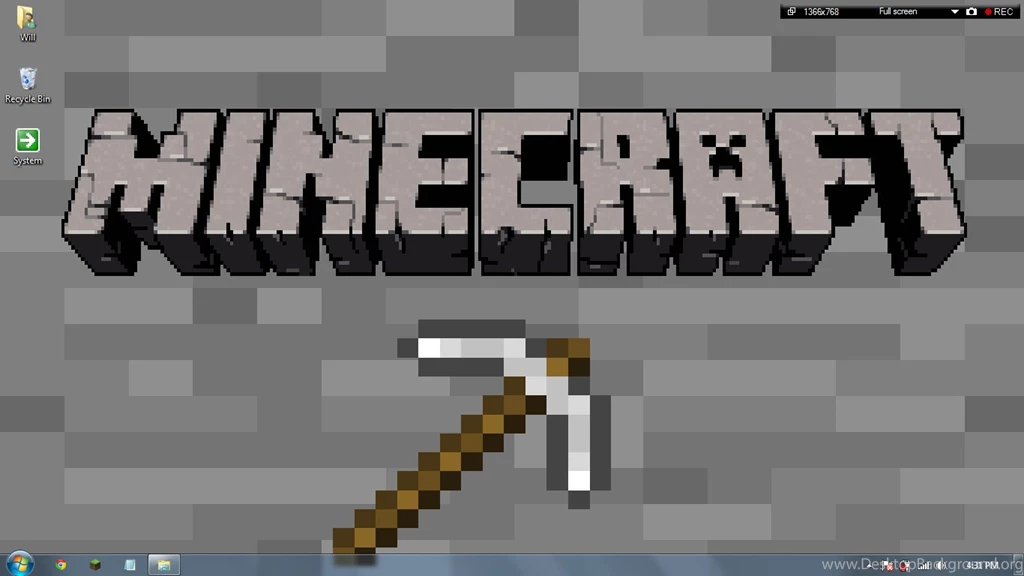 Cool 1366x768 Minecraft Desktop Wallpapers Fan Art Show Your ...