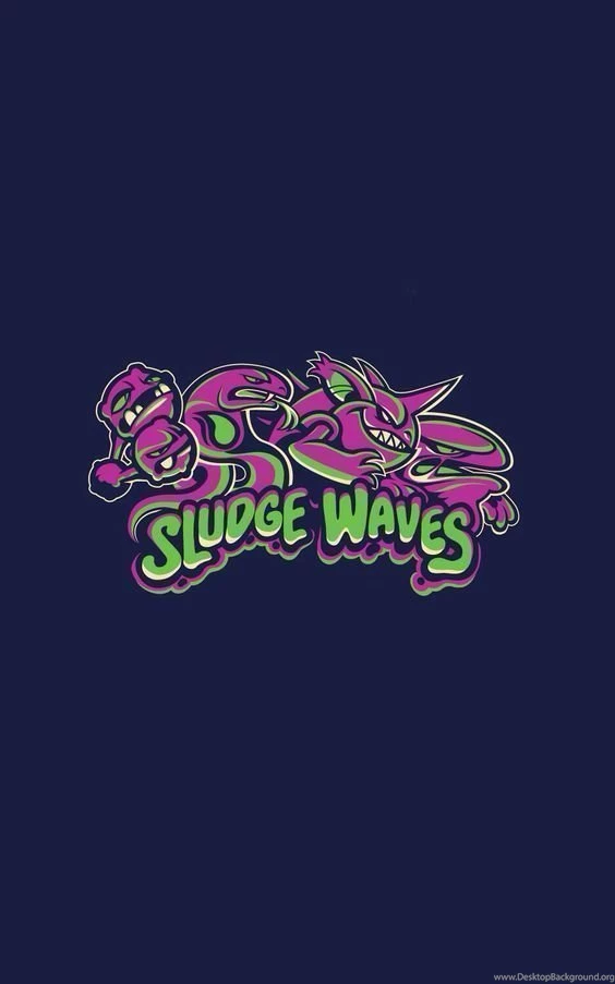Sludge Waves Pokemon iPhone 5 Wallpapers
