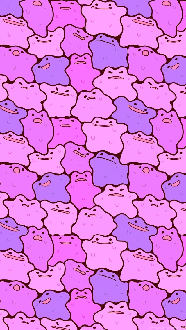 The Paper Pile — Pink Pokemon iPhone Wallpapers Original Artwork...