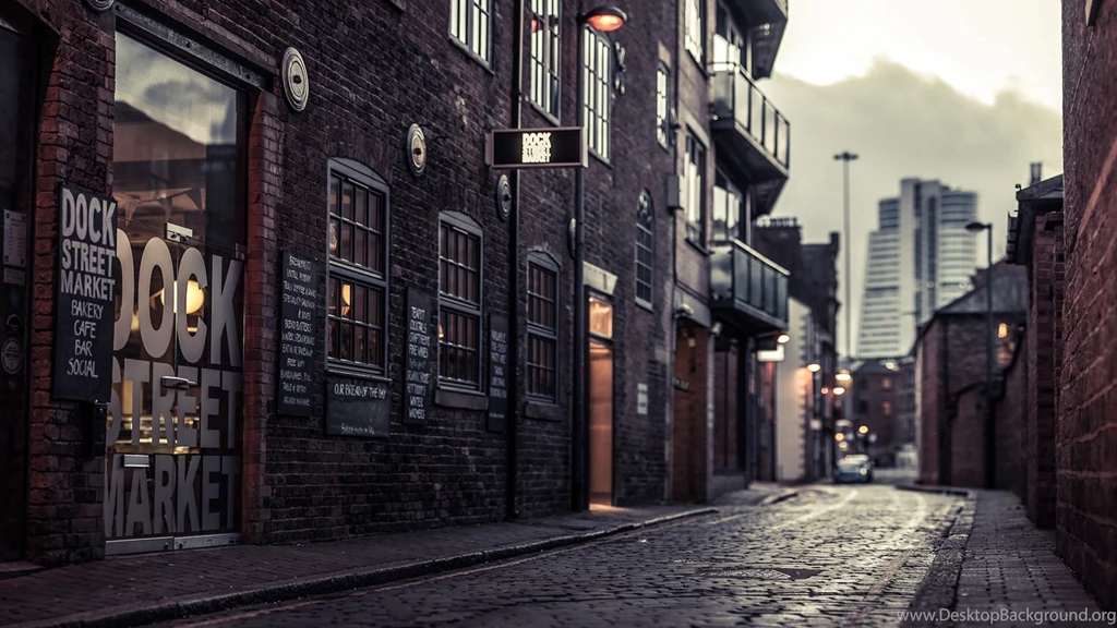 Download Wallpapers 3840x2160 City, Street, House, Sidewalk 4K ...