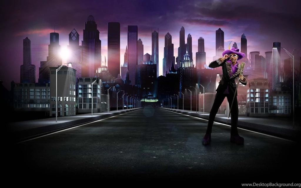 Download Wallpapers 2560x1600 Saints Row, Character, Road, City ...