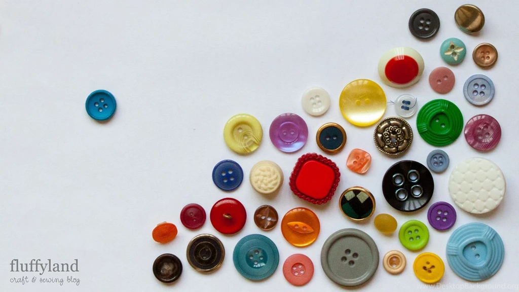 Crafty Desktop Wallpapers: Vintage Buttons • Fluffyland Craft ...