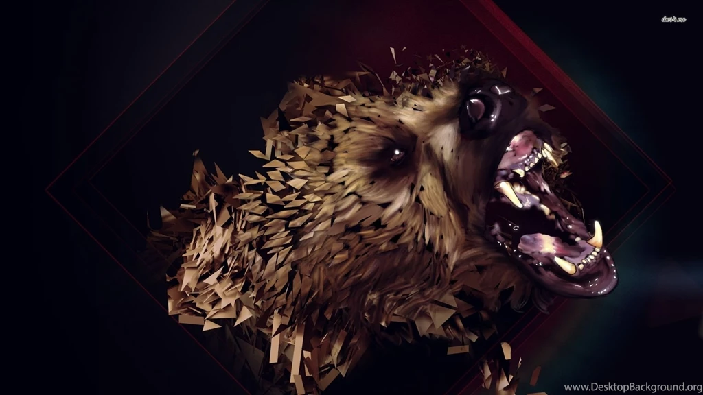 Grizzly Bear Wallpapers Digital Art Wallpapers