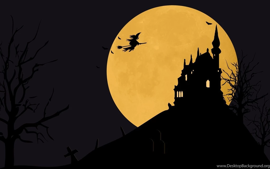 Decorate Your Desktop With Unusual Halloween Backgrounds: Animated ...