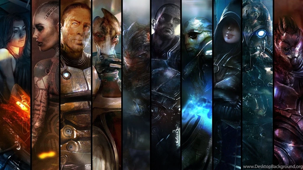 What Mass Effect Themed Wallpapers Are You Guys Using? : Masseffect