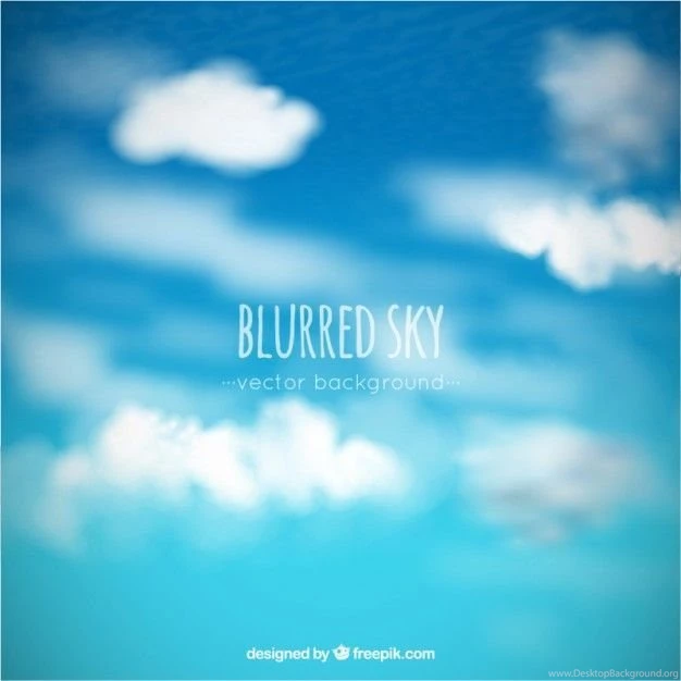 Realistic Clouds Backgrounds Vector