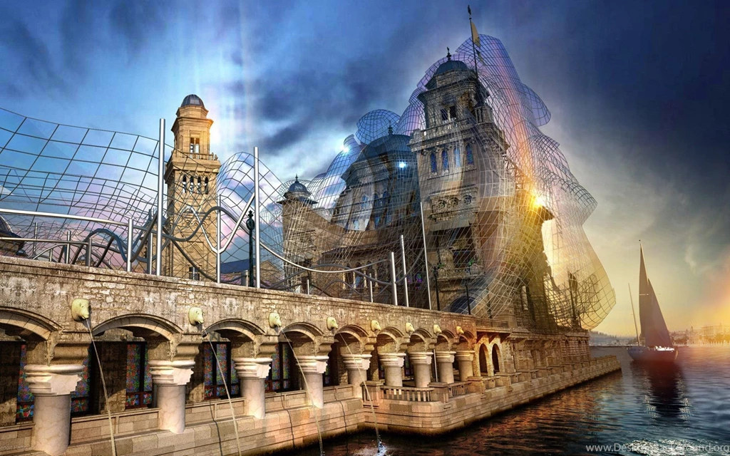 3D Landscape: Fantasy Art Scenery, Desktop Wallpapers Nr. 47782