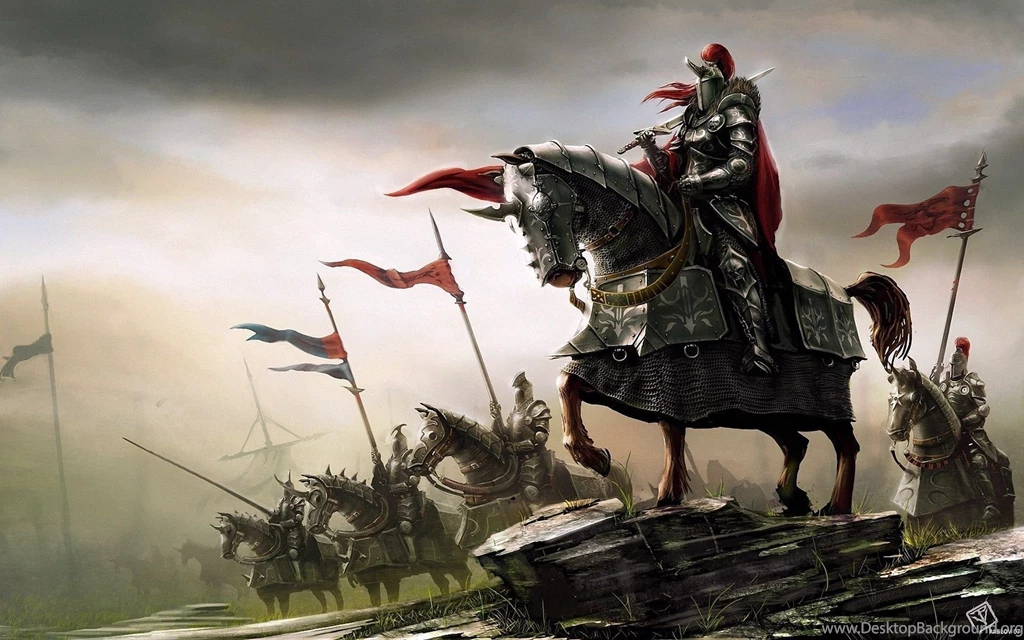Fantasy art knights warriors horses hd wallpapers – Northcote ...