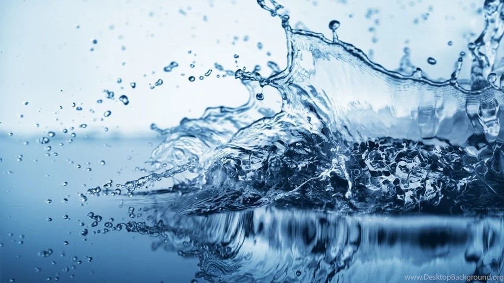 Water Bubbles In Blue Wallpapers
