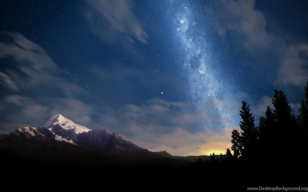 Starry Night Desktop Wallpaper, Starry Night Backgrounds, New ...