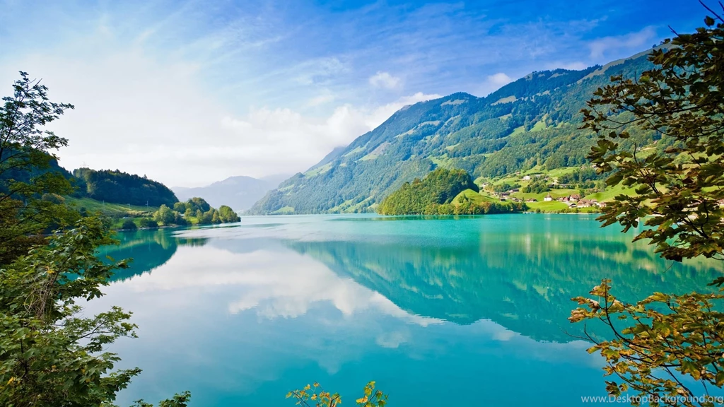 Download Wallpapers 2560x1440 Summer, Mountains, Nature, Lake ...