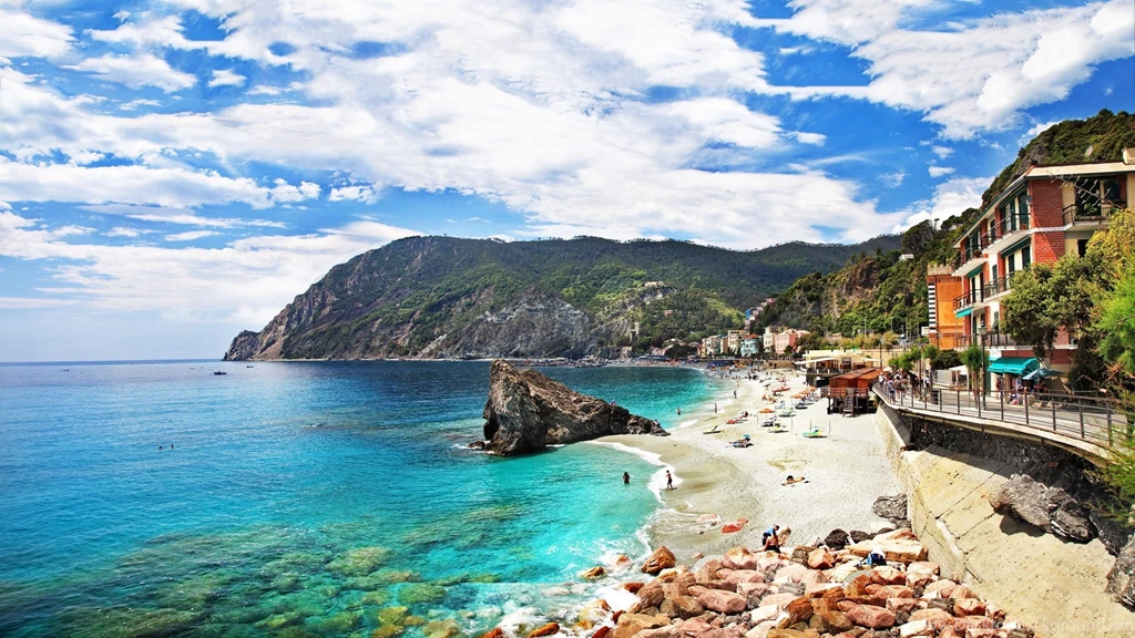 2560x1440 Riviera Beach Italy Wallpapers
