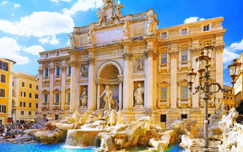 Fontana Di Trevi Rome Italy Wallpapers