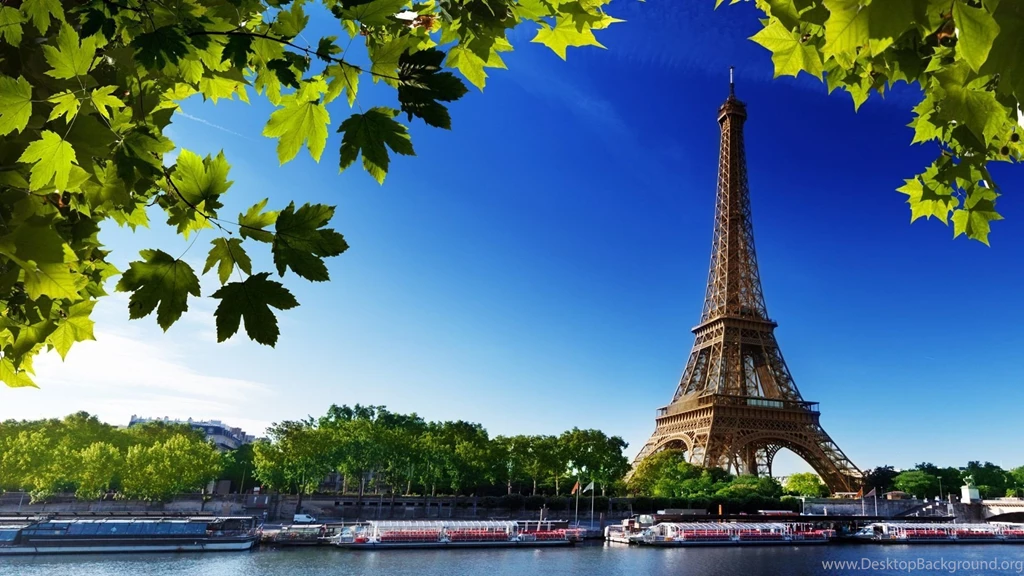 Download Wallpapers 1920x1080 Paris, Eiffel Tower, France, River ...