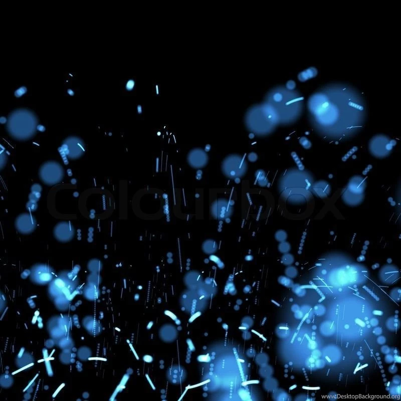 Blue Abstract Neon Splashing Backgrounds