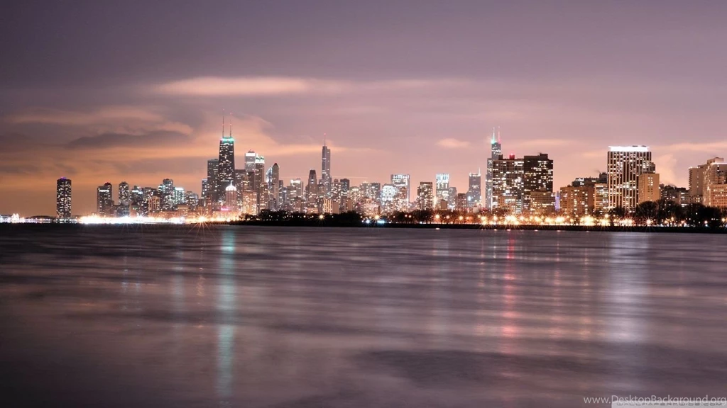 Chicago Skyline HD Desktop Wallpapers : High Definition ...