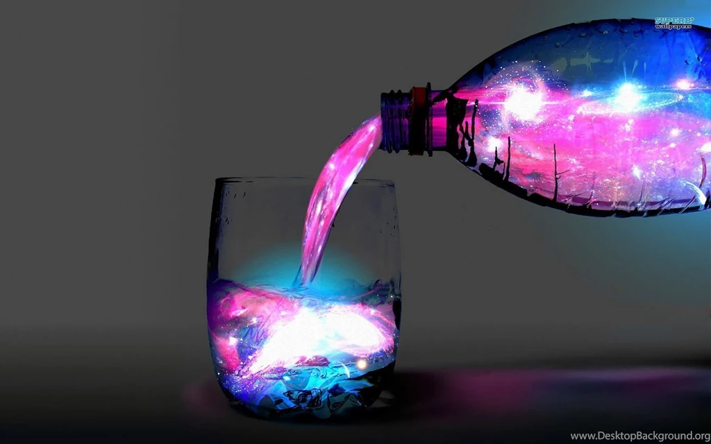 A Glass Of Space Wallpapers Fantasy Wallpapers