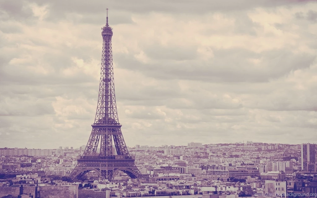Town Eiffel Tower Paris France Attractions Buildings Sky ...