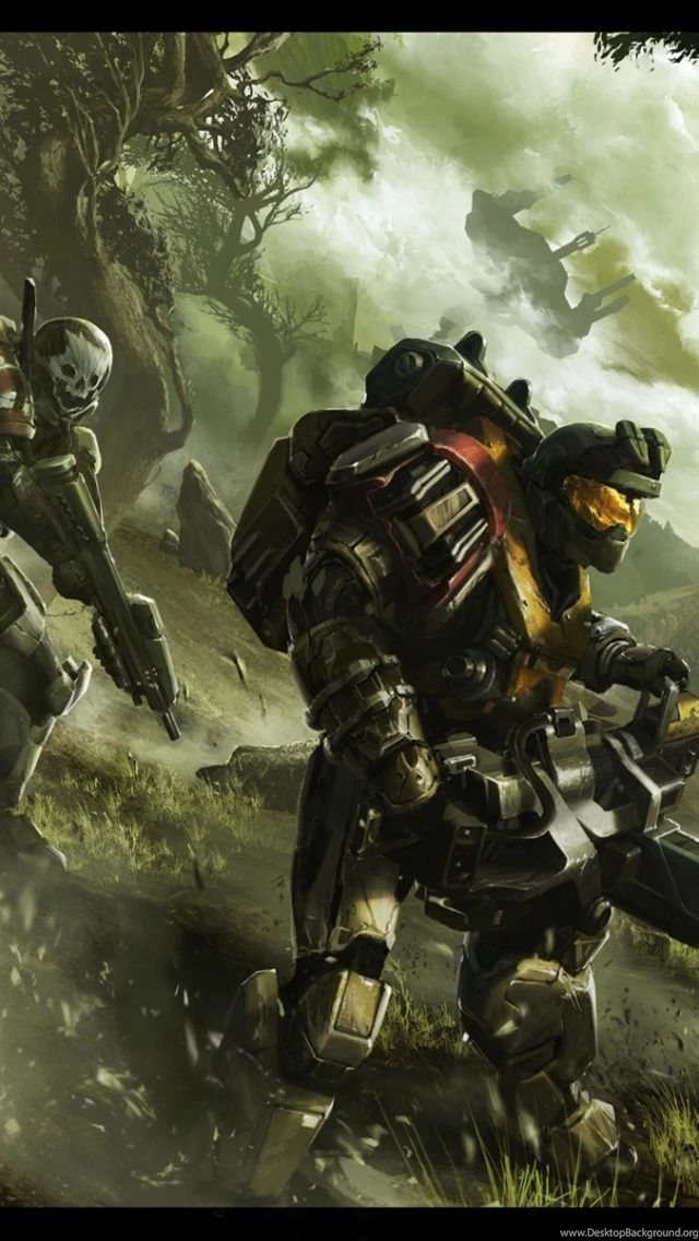 Spartans Halo Reach iPhone 5 Wallpapers