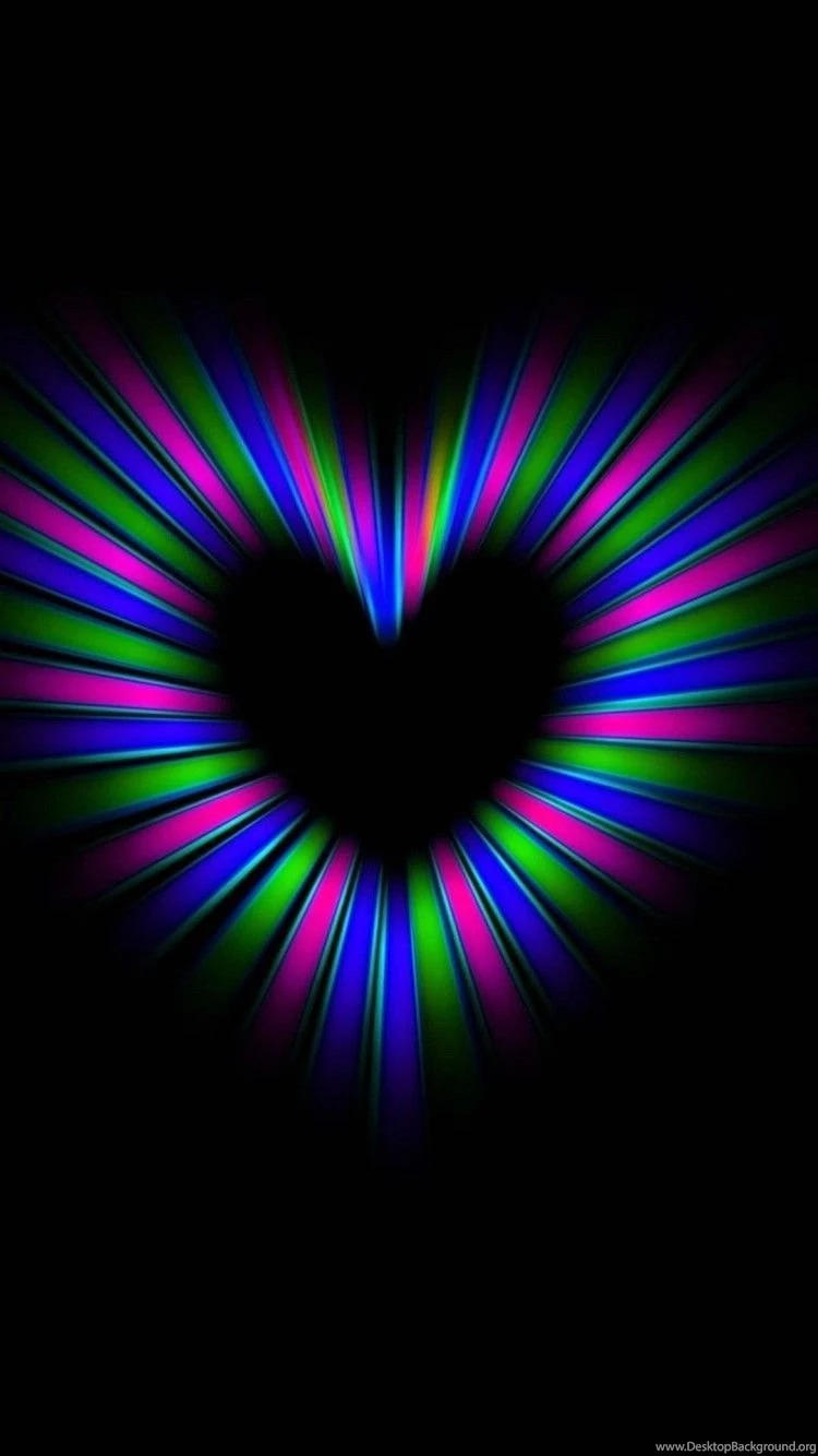 Wallpapers Iphone 6 Optical Illusion Heart 4 7 Inches 750 X 1334 ...