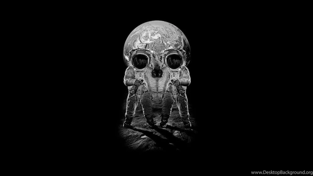 1280x720 Skull Optical Illusion Desktop PC And Mac Wallpapers