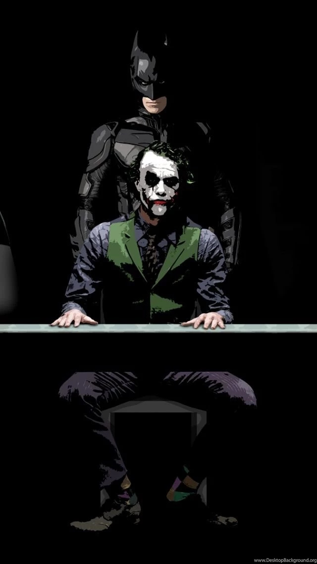 Batman And Joker iPhone 5 Wallpapers