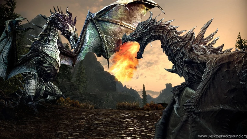 Dragoons Skyrim Wallpapers HD At Skyrim Nexus Mods And Community