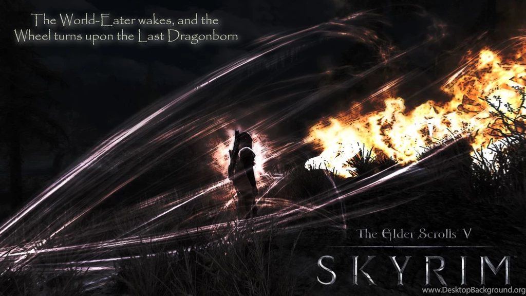 Top Skyrim Dragon Night Sky Images For Pinterest