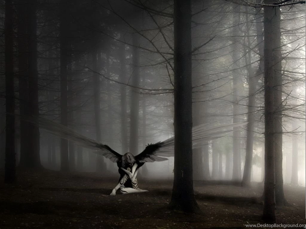 Lonely Angel Angels Wallpapers (31826332) Fanpop