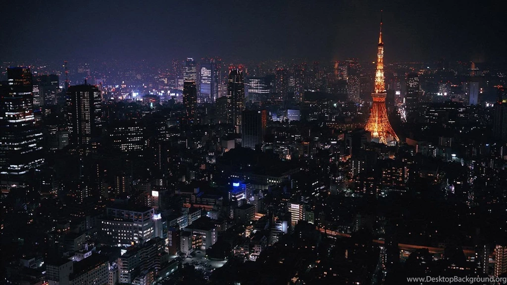 HDTV Widescreen City Night Scene Wallpapers 1366x768 NO.1 Desktop ...