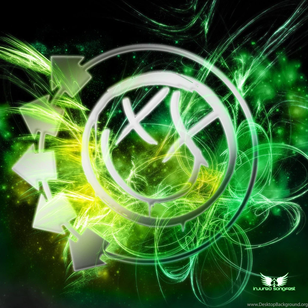 Download Wallpapers 2048x2048 Blink 182, Logo, Smile, Arrows ...