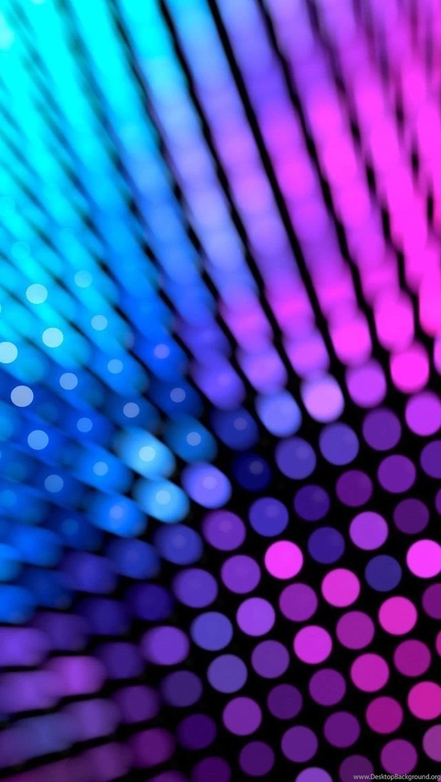 Neon Dots iPhone 5s Wallpapers Download