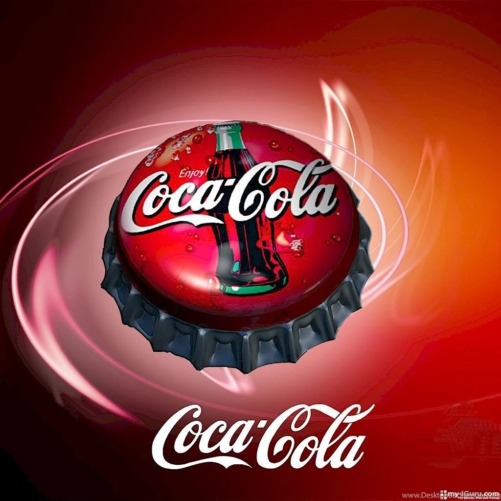 Coca Cola Logo iPad 1024 X 1024 Wallpapers Logos / Brands Wallpapers