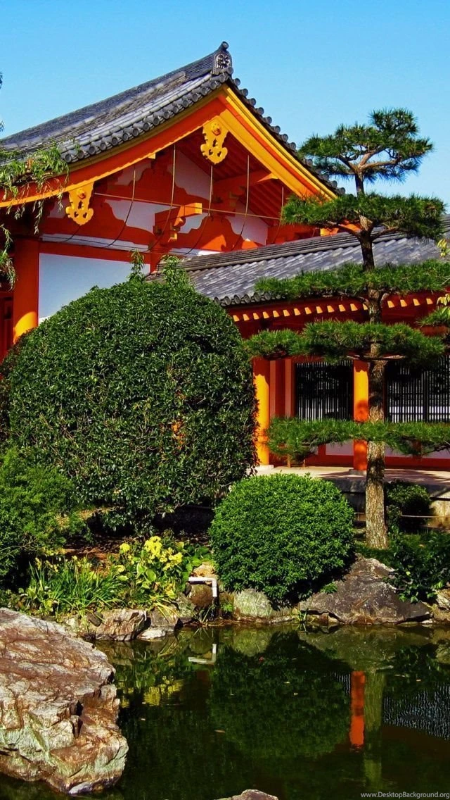 Japan House iPhone 5 Wallpapers