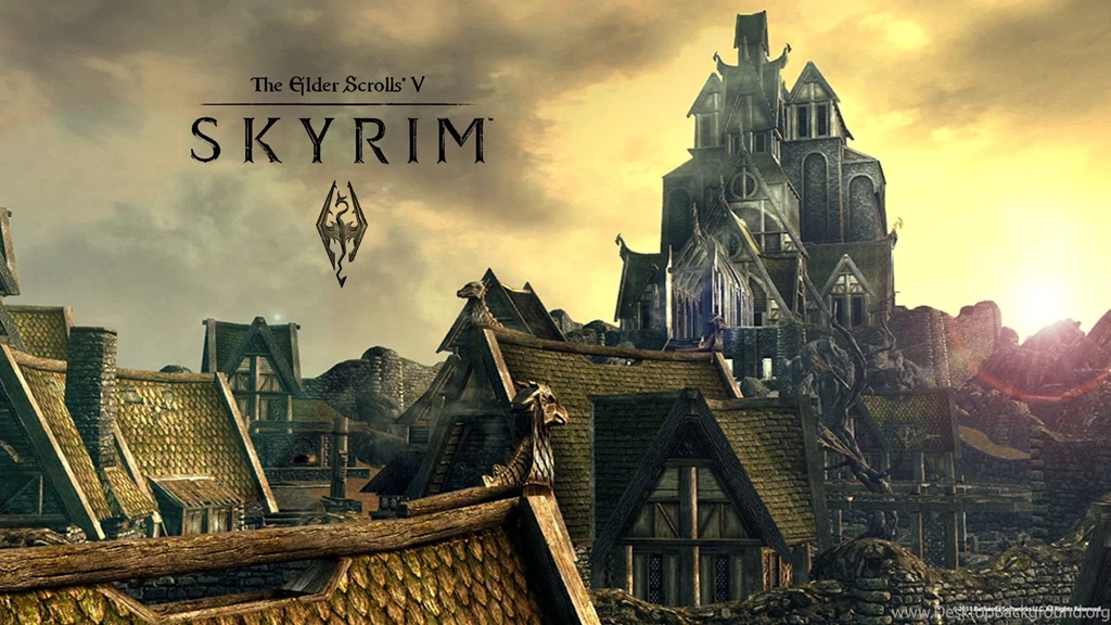 DeviantArt: More Like Skyrim Dragon Night Sky Wallpapers By Mallony