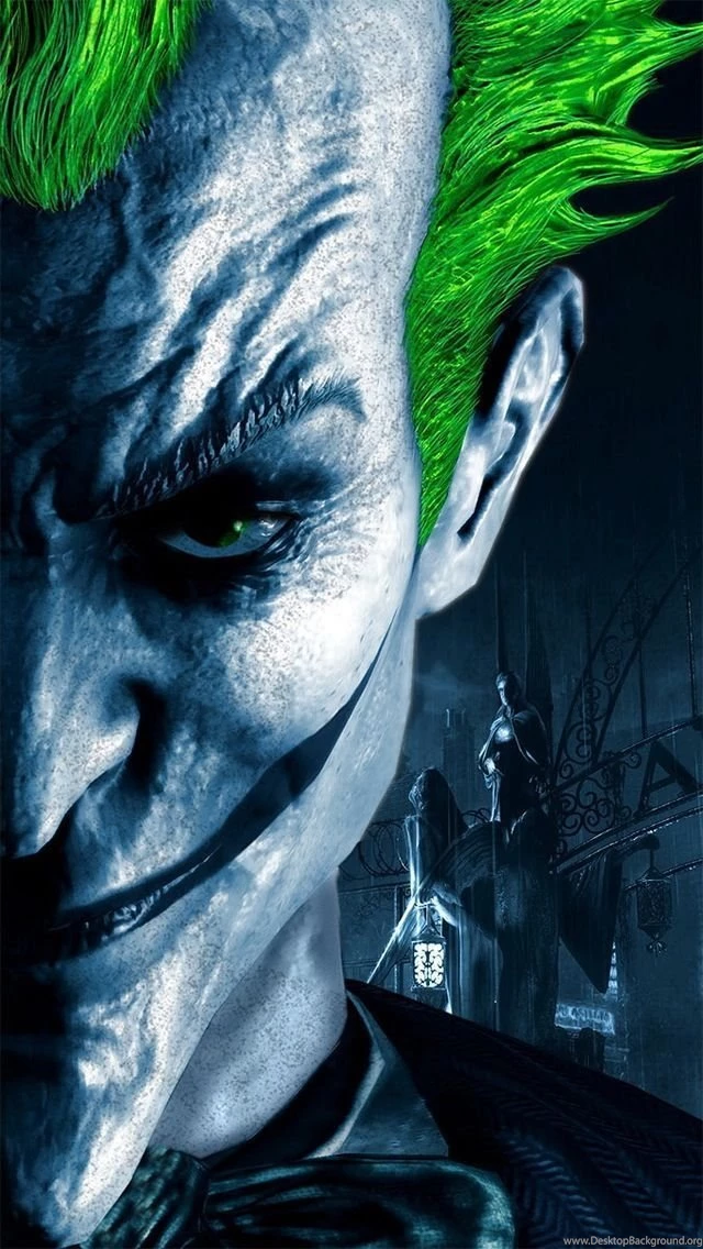 Jokers Evil Smile iPhone 5 Wallpapers (640x1136)