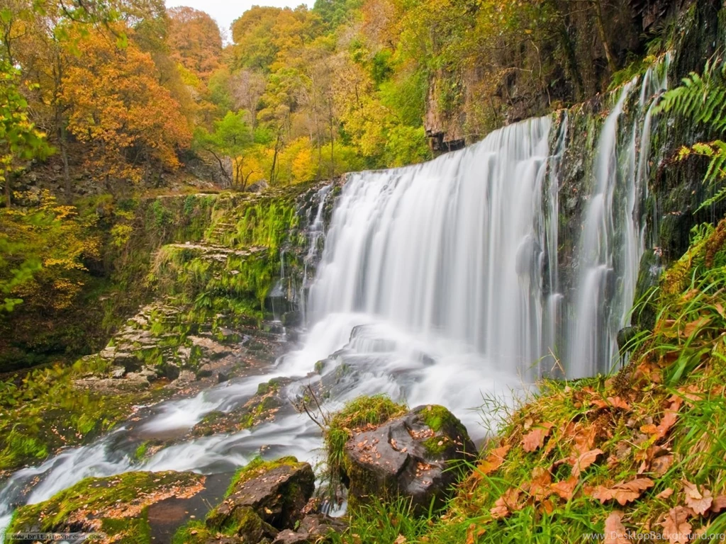 Autumn Waterfall Wallpapers 45031