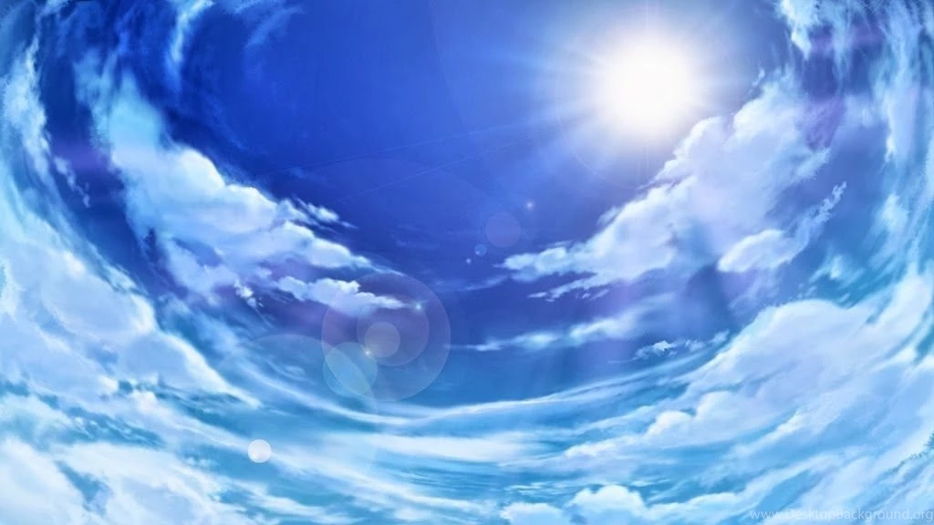 Anime Landscape: Sky Anime Landscape [Scenery   Background]
