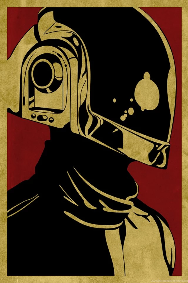 Daft Punk iPhone 4 Wallpapers (640x960)
