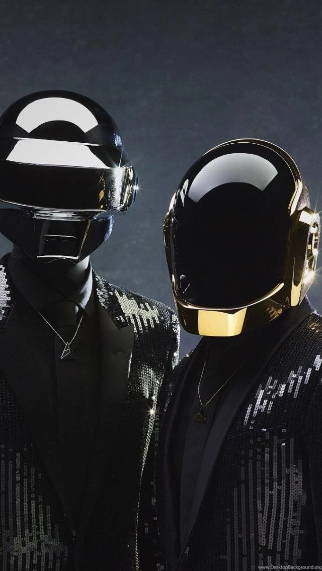HDscreen: DJ Daft Punk French Helmets Music Desktop Bakcgrounds