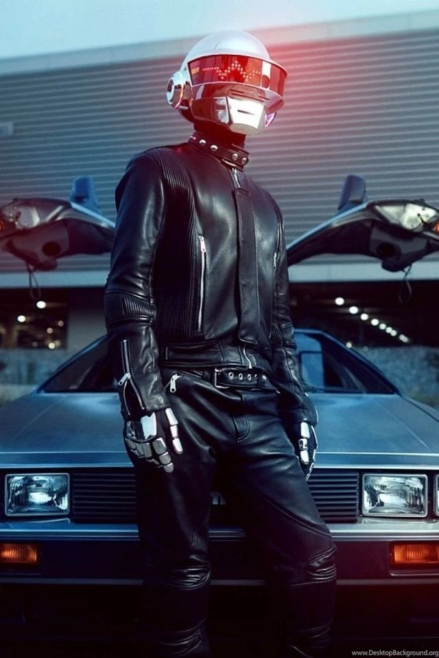 640x960 Daft Punk DeLorean Iphone 4 Wallpapers