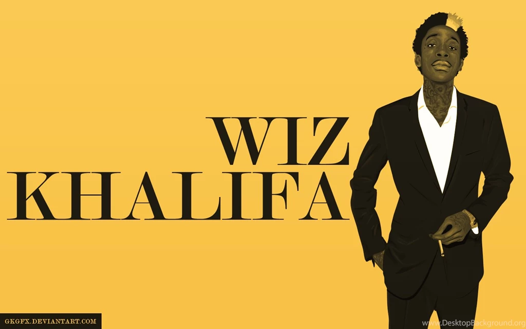 Black And Yellow Wiz Khalifa Wallpapers