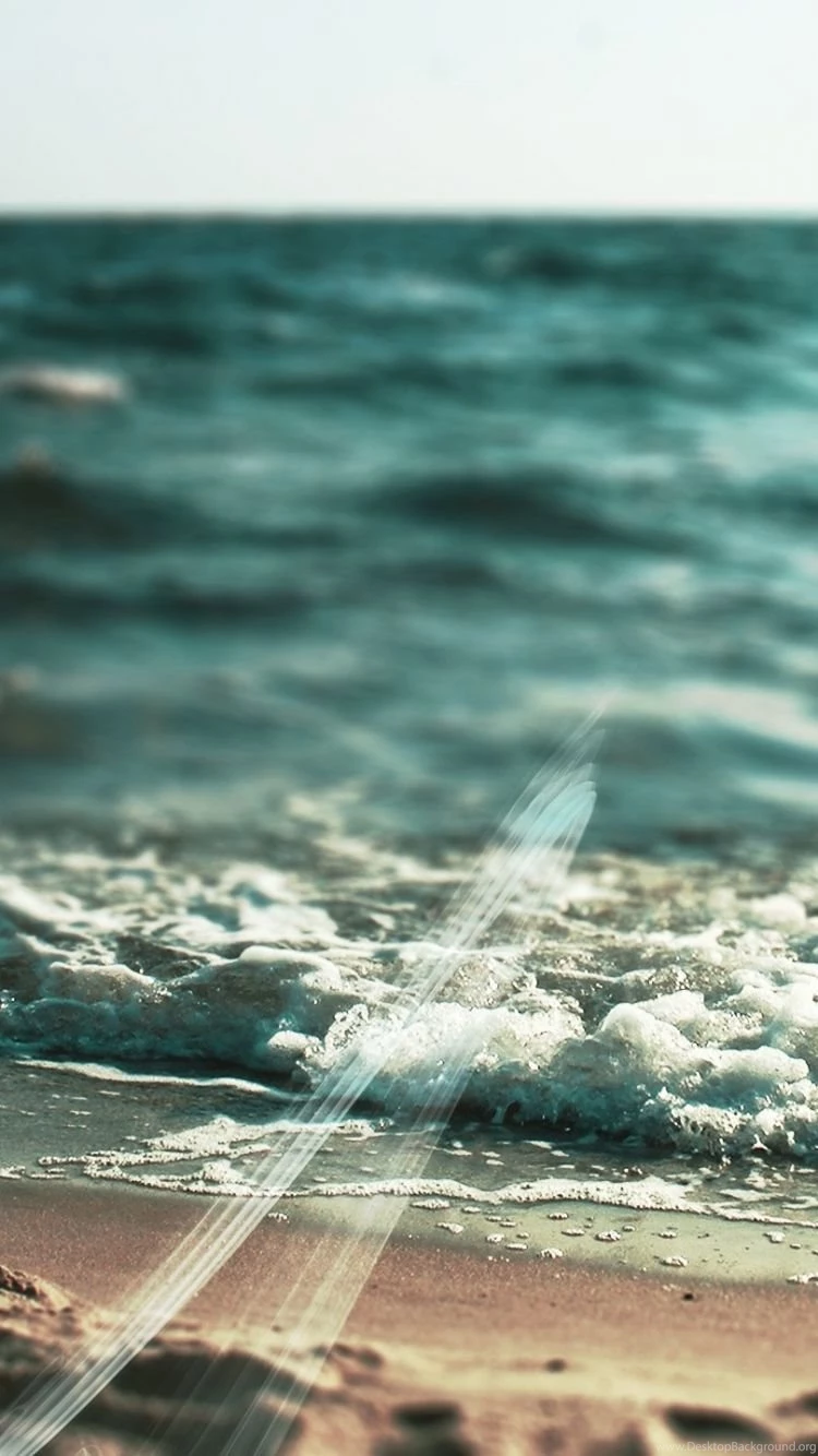 Download Wallpapers 750x1334 Sea Foam, Summer, Surf iPhone 6 HD ...