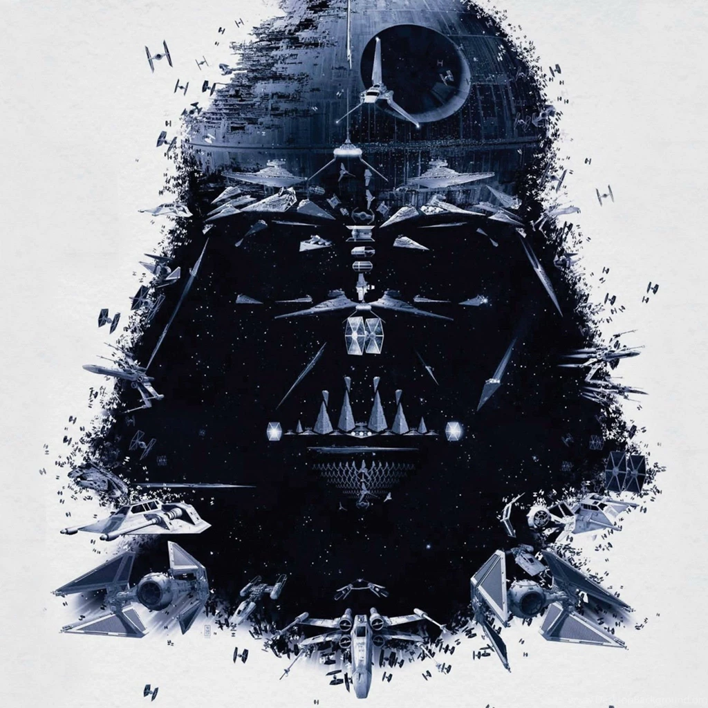 Darth Vader Portrait Art iPad Air Wallpapers Download