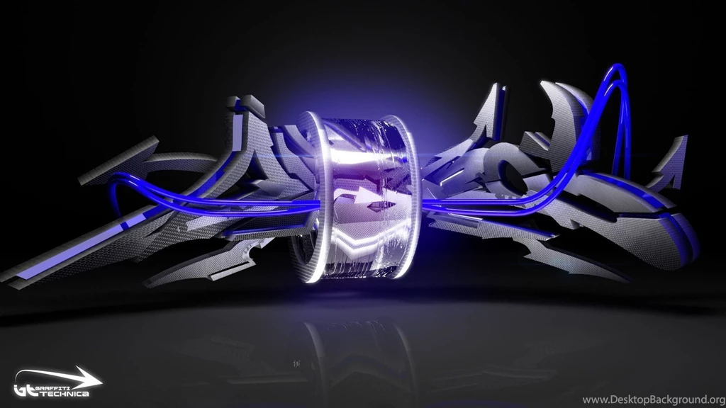 Download Wallpapers 1920x1080 Figure, Background, Light, Neon ...