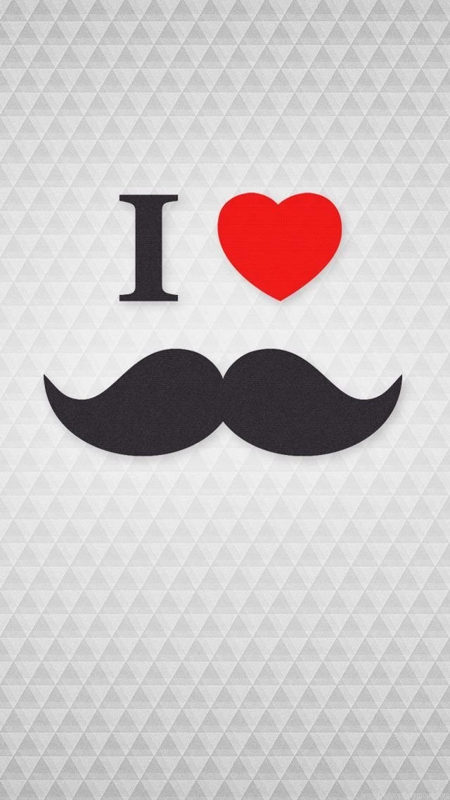 I love mustache iphone 5s wallpaper.jpg