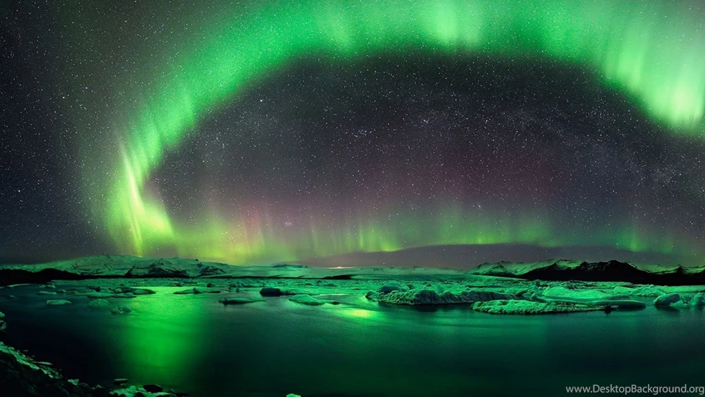 1920x1080 Aurora Borealis Iceland Green Desktop PC And Mac Wallpapers