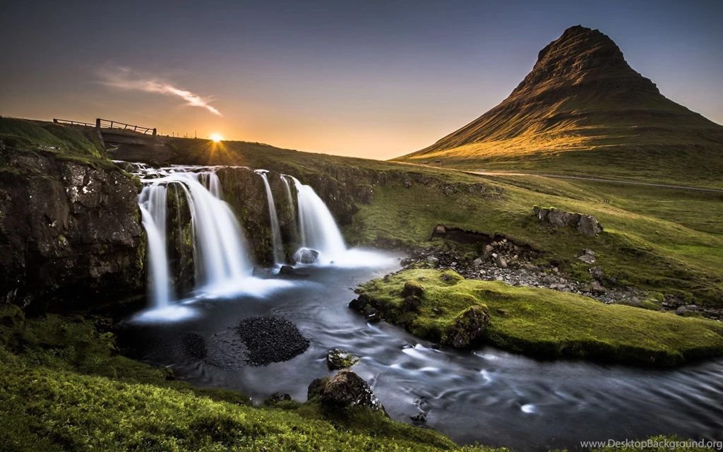 Kirkjufell, Iceland By Andreas Wonisch Desktop Wallpapers