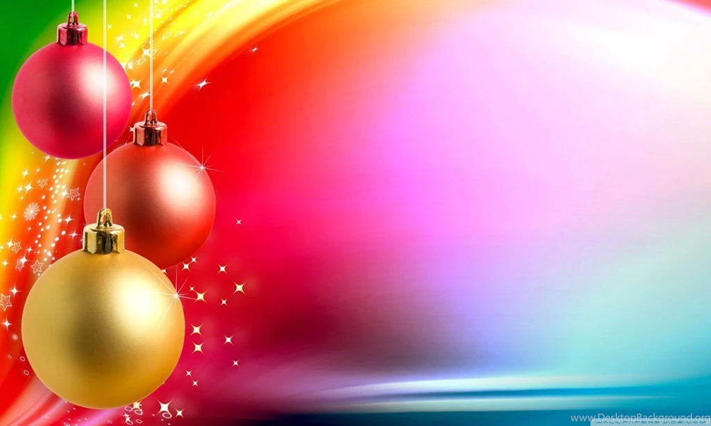 Colorful Christmas Backgrounds HD Desktop Wallpapers : High ...